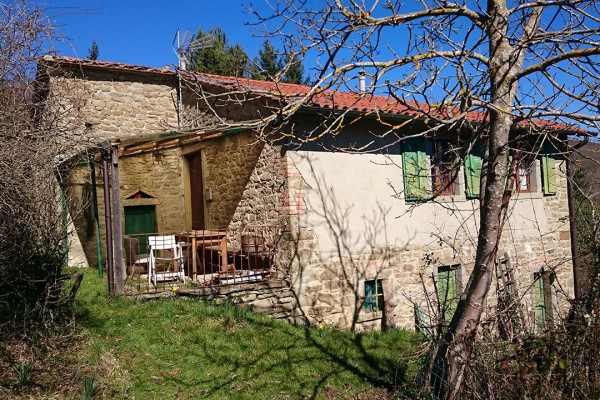 Stone house in a panoramic and sunny position